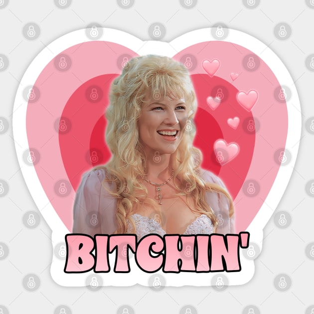 Aphrodite Bitchin' Sticker by CharXena